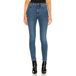 ACNE STUDIO Bla Konst‎ Peg Mid Blue Skinny Jeans size 26